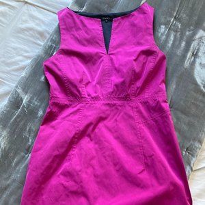 Theory Magenta A-line Dress Sz 2